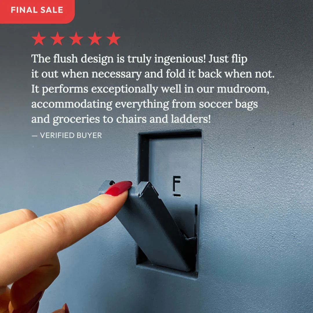 Flush Hideaway Hook [Luxe] - Image 6