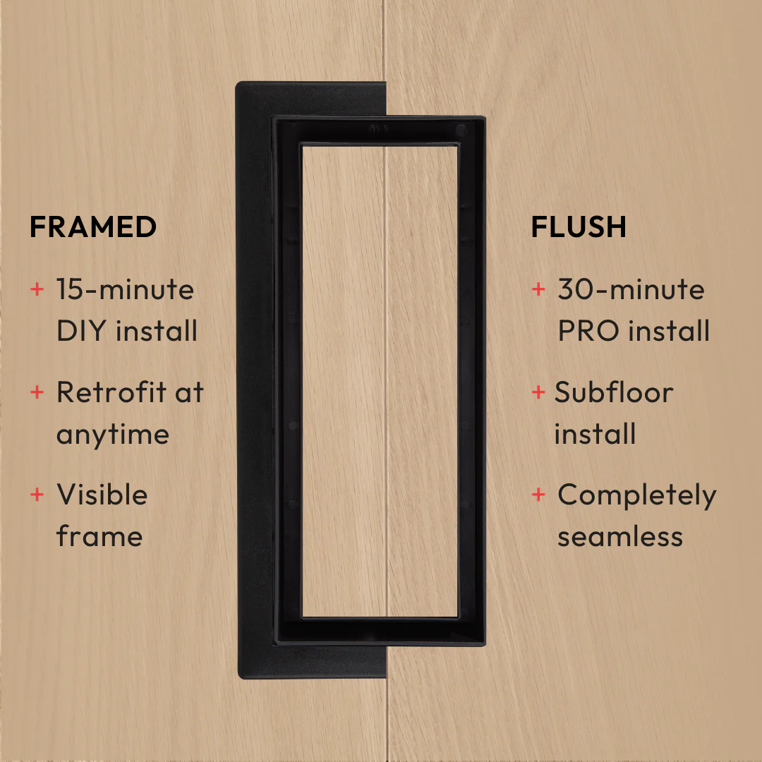 Framed Floor Vent [Lite] 4''x10'' - Image 6